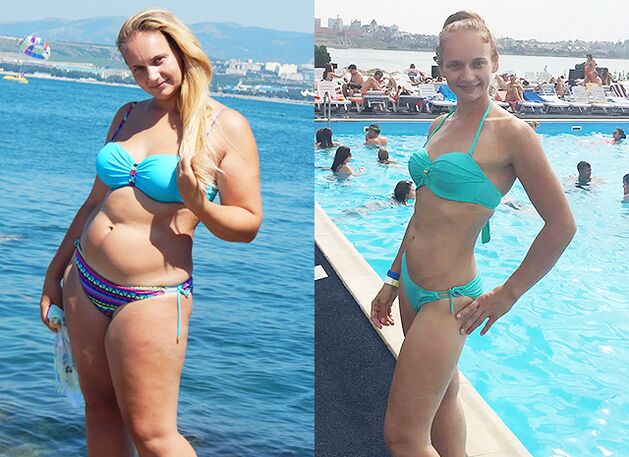 Experience of taking the Keto diet of Veronica from Warsaw, photos before and after