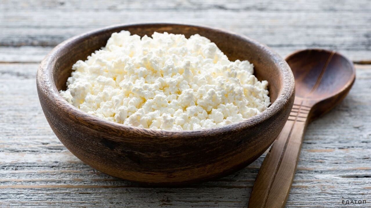 cottage cheese with an egg diet