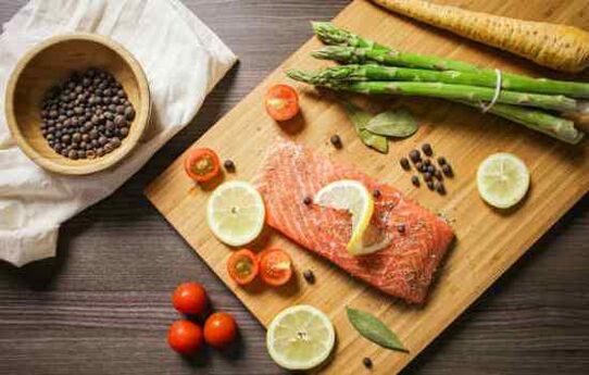 Fish with vegetables