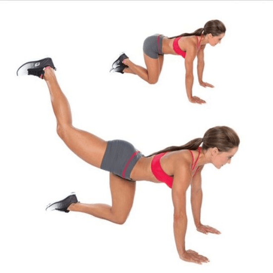 move your legs back